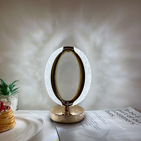3 Modes Rechargeable USB Operated Luxurious Crystal Elegance Lamp