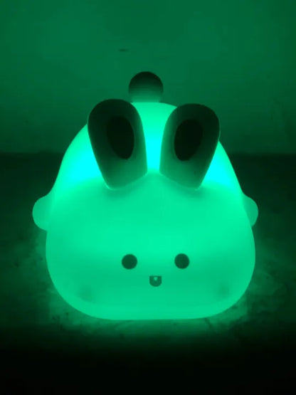 Cute Rabbit Desk Lamp Soft Night Light