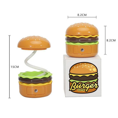 Cute Food Lamps – Burger, Ice Cream, Fries & Tomato LED Night Lights for Bedroom Décor