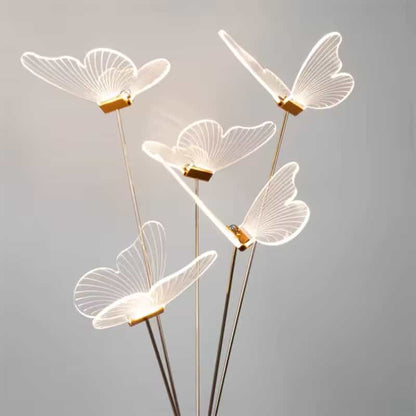 LED Butterfly Floor Lamp | Warm White Decorative Butterfly Light for Home, Bedroom, Wedding & Event Decor